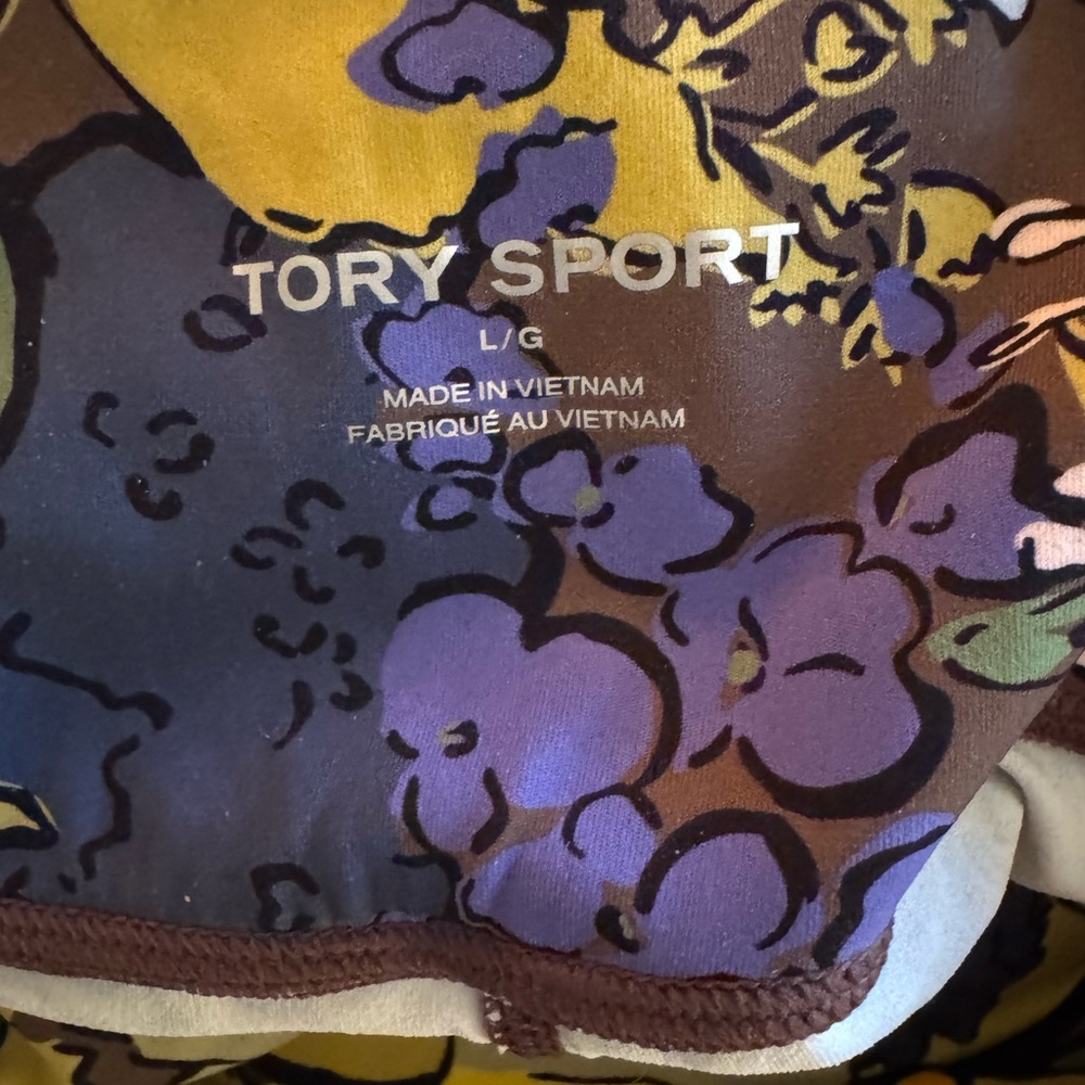 Tory Burch Sport leggings size L - Picture 3 of 3